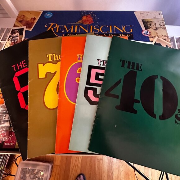 REMINISCING - THE GAME FOR PEOPLE OVER THIRTY, NOSTALGIA 1939-1989 - Picture 5 of 9